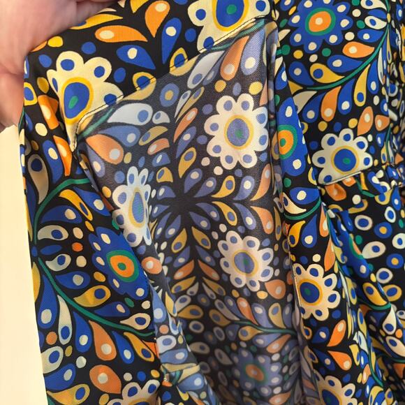 La DoubleJ Silk Kimono Caftan Dress Made In Italy With Mantero Dress - Picture 15 of 15